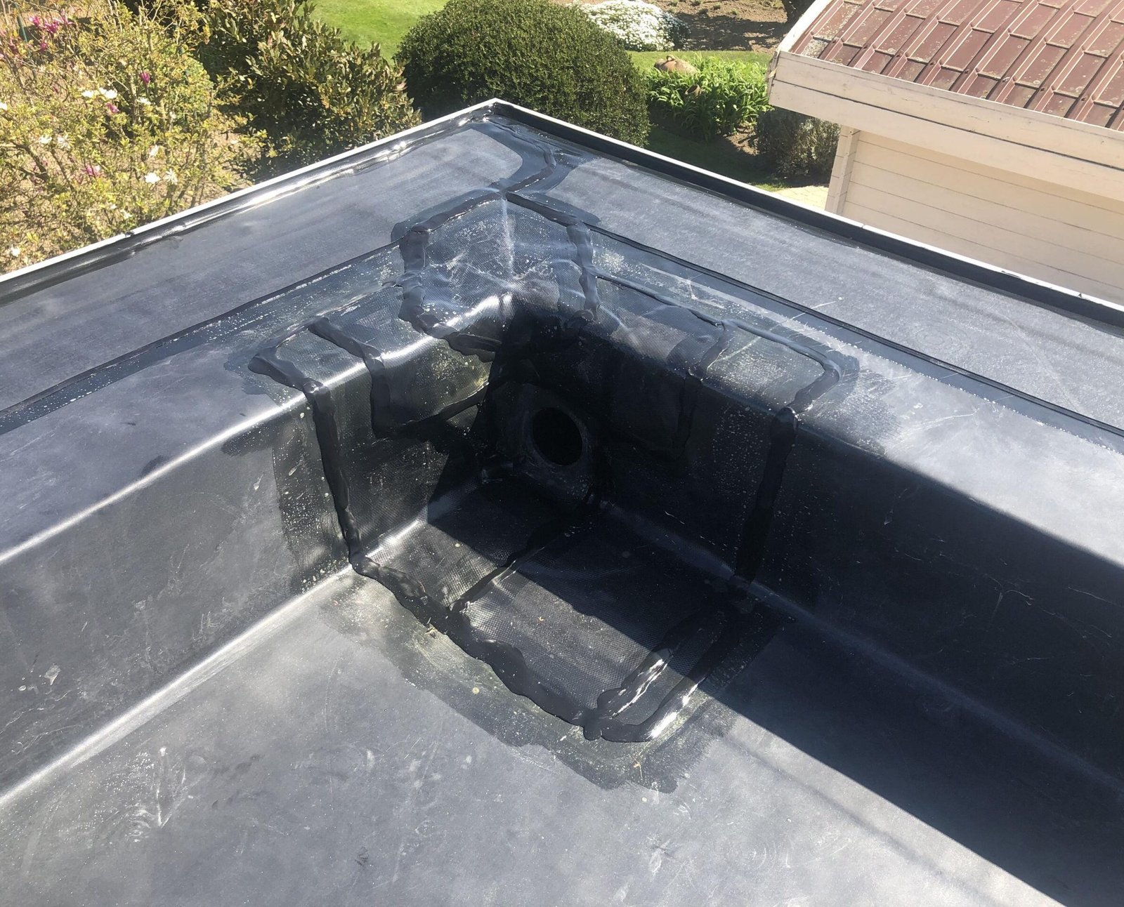 Flat roofing issues in Harrow