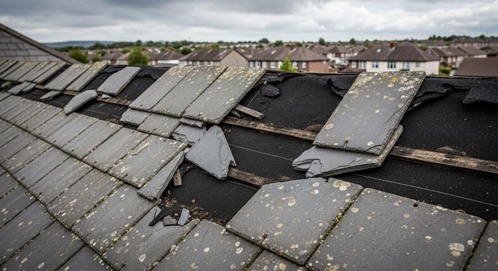 Emergency slate Roof Repairs